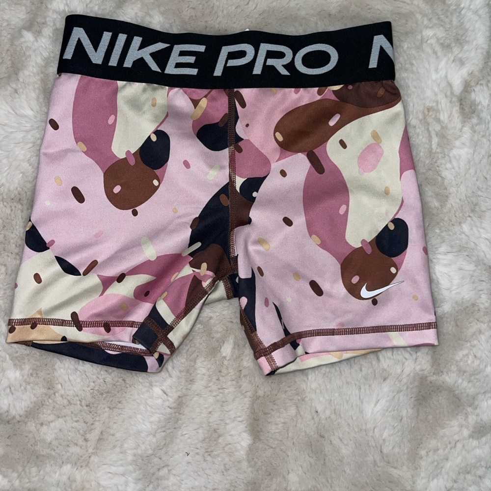 Nike Kids Multicolor Ice Cream Camo Shorts Sz M